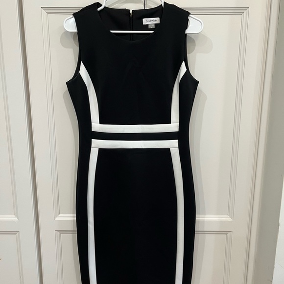 Calvin Klein | Dresses | Calvin Klein Scuba Dress | Poshmark